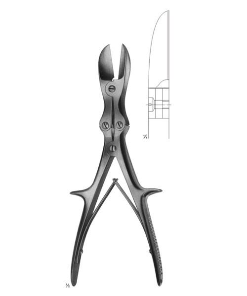 Bone Holding Forceps, Bone Rongeurs, Bone Cutting Forceps