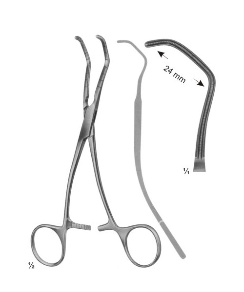 Vessel Clips, Bulldog Clamps Haemostatic Forceps