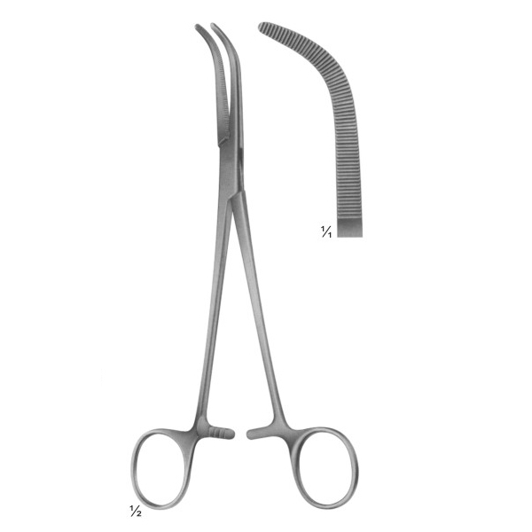 Ligature, Hysterectomy and Compression Forceps Vaginal Clamps