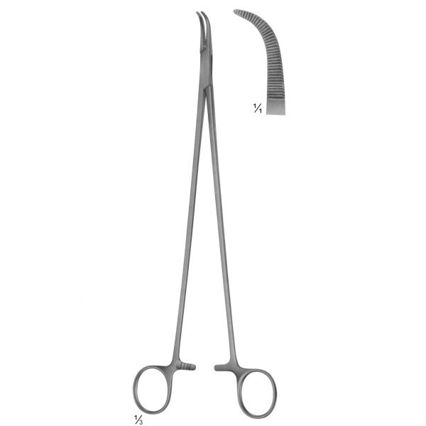 Ligature, Hysterectomy and Compression Forceps Vaginal Clamps