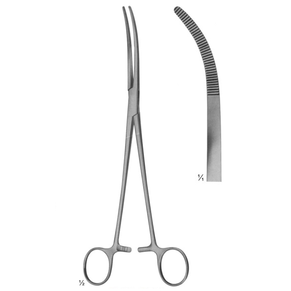 Ligature, Hysterectomy and Compression Forceps Vaginal Clamps