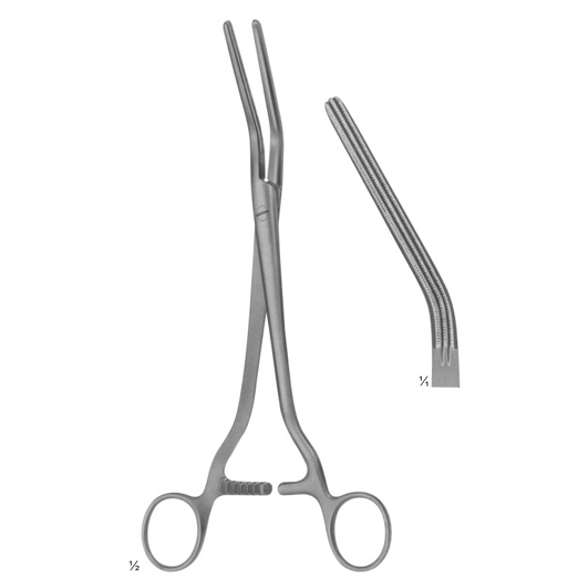 Ligature, Hysterectomy and Compression Forceps Vaginal Clamps