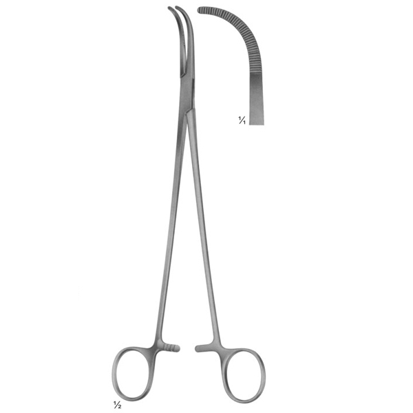 Ligature, Hysterectomy and Compression Forceps Vaginal Clamps