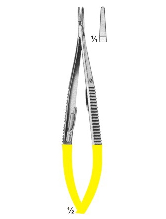 Needle holders with Tungsten Carbide Inserts