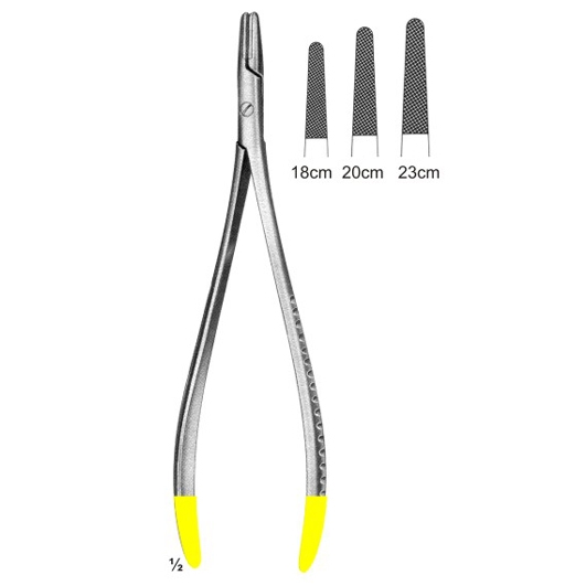 Needle holders with Tungsten Carbide Inserts