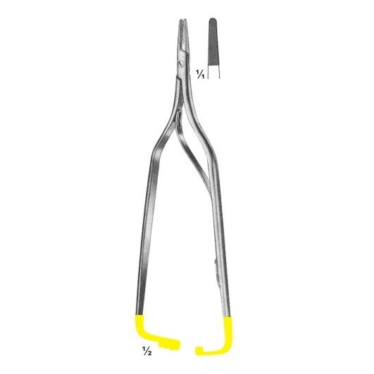 Needle holders with Tungsten Carbide Inserts