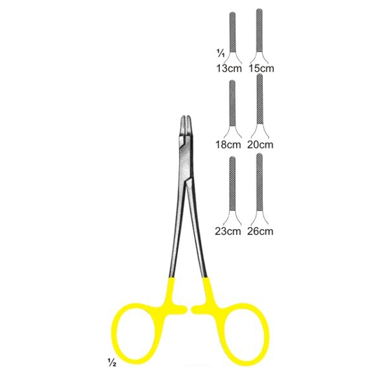 Needle holders with Tungsten Carbide Inserts