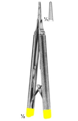 Needle holders with Tungsten Carbide Inserts