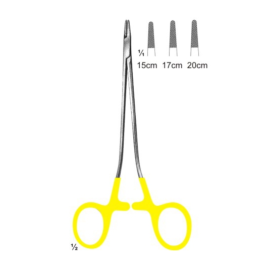 Needle holders with Tungsten Carbide Inserts