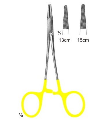 Needle holders with Tungsten Carbide Inserts