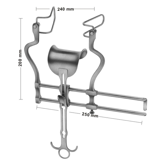 Self Retaining Retractors, Abdominal Retractors