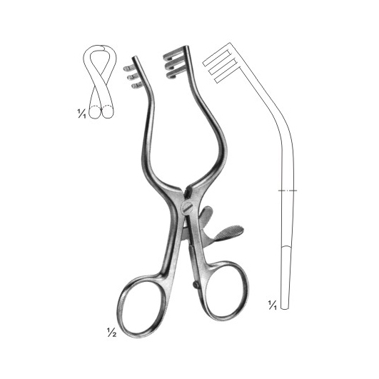 Self Retaining Retractors, Abdominal Retractors