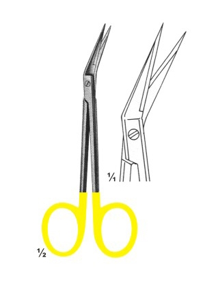 Scissors with Tungsten Carbide Inserts