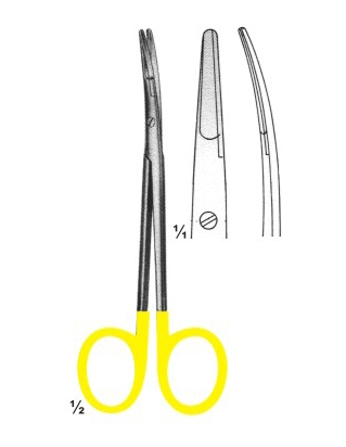 Scissors with Tungsten Carbide Inserts