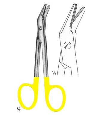 Scissors with Tungsten Carbide Inserts