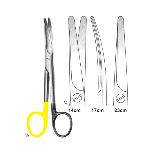 Scissors with Tungsten Carbide Inserts