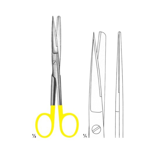 Scissors with Tungsten Carbide Inserts