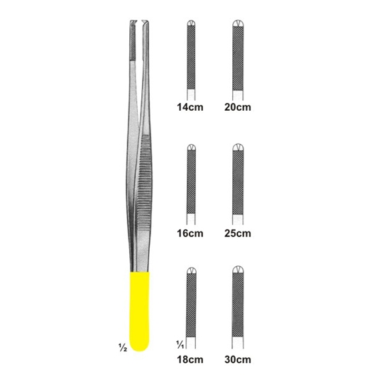 Dissecting Forceps with Tungsten Carbide Inserts