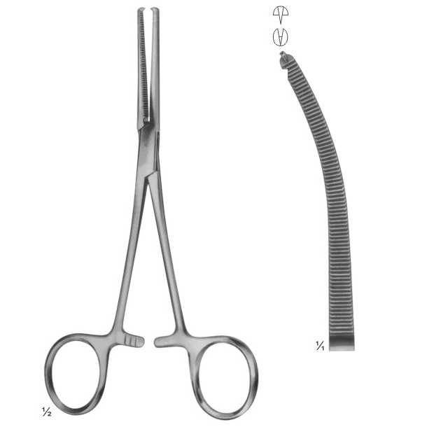 Vessel Clips, Bulldog Clamps Haemostatic Forceps