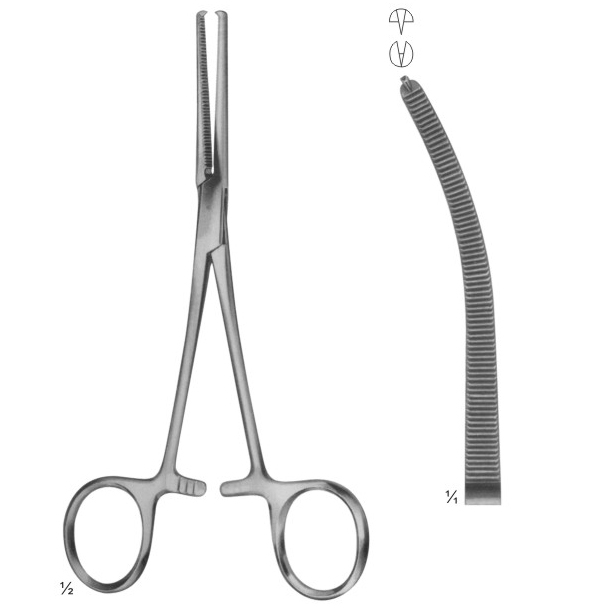 Vessel Clips, Bulldog Clamps Haemostatic Forceps