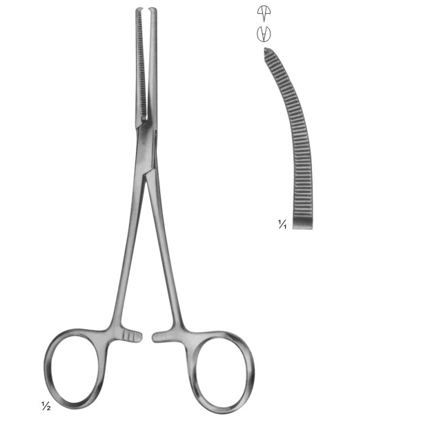 Vessel Clips, Bulldog Clamps Haemostatic Forceps