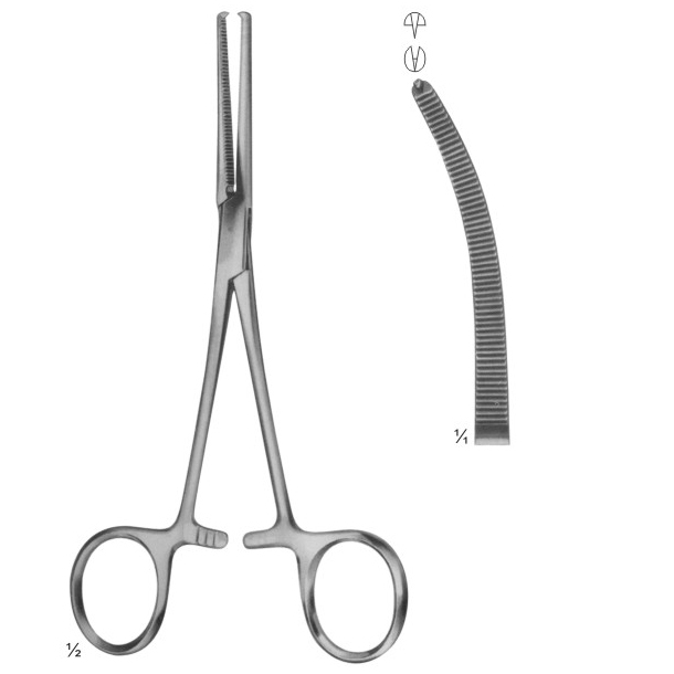 Vessel Clips, Bulldog Clamps Haemostatic Forceps